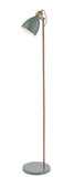 FRE4939 Task Floor Lamp Grey & Copper