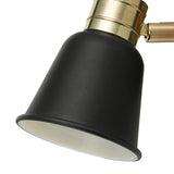 Single Wall Spotlight Black & Rose Gold