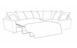 Corner Bed (L2S,RH1,COR)