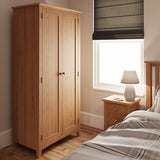 2 Door Full Hanging Wardrobe