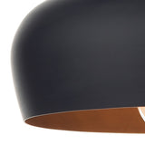 1 Light Pendant Black