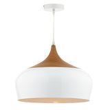 GAU8602 1 Light Pendant White Large
