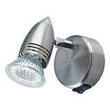 GEM0746S Single Wall Spotlight Satin Chrome (Multipack)