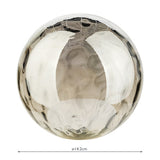 Smoked Dimpled Glass