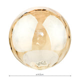 Champagne Dimpled Glass