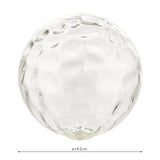 Clear Dimpled Glass