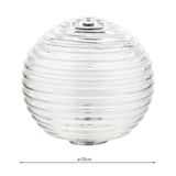 Ribbed Glass