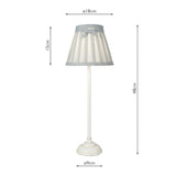 Table Lamp Antique White With Shade