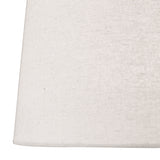 Grey Linen Tapered Drum Shade 30Cm