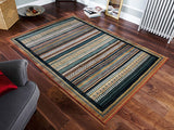 Rug Beige/Blue/Rust
