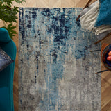 Rug Blue/Grey/Cream