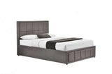 King Ottoman Bed Grey