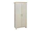 HIG2WCRO 2 Door Wardrobe Cream & Oak