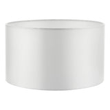 HIL1215 Ivory Faux Silk Drum Shade 30Cm