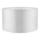 HIL1315 Ivory Faux Silk Drum Shade 35Cm