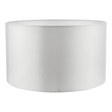 HIL1615 Ivory Faux Silk Drum Shade 40Cm