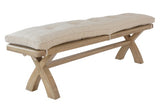 HO-20BC-N 2.0m Bench Cushion Natural Check