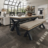 2.0m Cross Legged Fixed Table