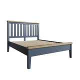 5'0 Bed with Wooden Headboard and Low Footboard Set
