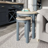 Round Nest of 2 Tables