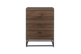 4 Drawer Chest Walnut