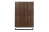 4 Door Wardrobe Walnut