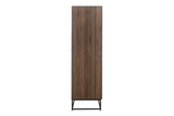 HOSWD4WAL 4 Door Wardrobe Walnut