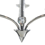3 Light Dual Mount Pendant Polished Chrome Crystal