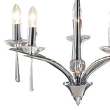 5 Light Dual Mount Pendant Polished Chrome