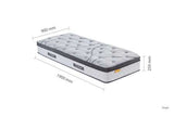 SS-3HEA1000V2 Heaven Single Mattress White