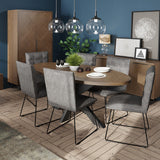 2m Oval Table
