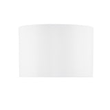 INN1215 Ivory Faux Silk Oval Shade 30Cm