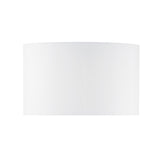 INN1715 Ivory Faux Silk Oval Shade 44Cm