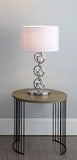 INN4250 Table Lamp Polished Chrome With Shade