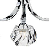 3 Light Semi Flush Polished Chrome