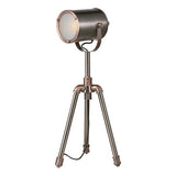 JAK4021 Task Table Lamp Antique Silver And Copper
