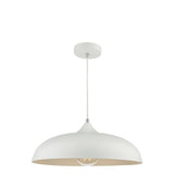 KAE012 1 Light Single Pendant White