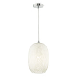 KAR0102 Pendant White Glass