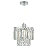 KYL6550 Easy Fit Polished Chrome & Assorted Glass