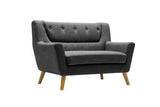 LAM2SGRY Medium Sofa Grey
