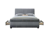 LANB5GRY King Bed Grey