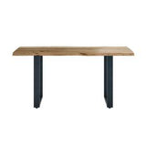 1.6 Dining Table with U Shaped Legs - Natural
