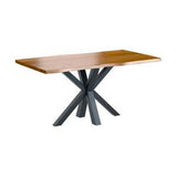1.6 Dining Table with Spider Legs - Russet