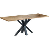 LE-20DT-SPLEG 2.0m Dining Table Legs - Spider