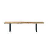 2.0m Dining Bench Top - Natural