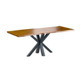 2.0 Dining Table with Spider Legs - Russet