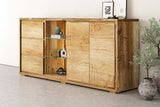 Large Sideboard with LED Light - Natural