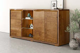 Large Sideboard with LED Light - Russet