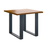 Lamp Table With U Shaped Leg - Russet