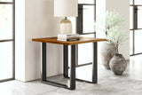Lamp Table With U Shaped Leg - Russet
